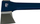 Sекира Heki HausHalt HH-427E, 710 mm, 1.5 kg, црвена рачка