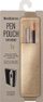 Mbajtëse stilolapsash Bookaroo Pen Pouch, set me 2 copë, ngjyrë ari