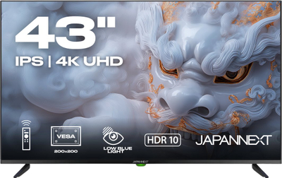 Monitor JapanNext JN-IPS430UHD60F, 43", 4K UHD IPS, i zi
