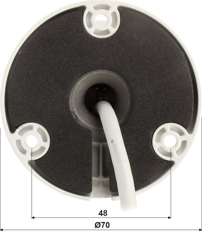 Kamerë sigurie Dahua WizSense DH-IPC-HFW2549S-S-IL, IP, WDR 120 dB, e bardhë