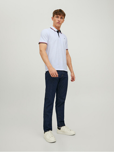 Maicë polo Jack&Jones JJEPAULOS, e bardhë