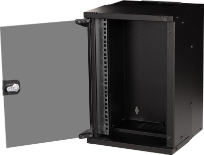 Ѕиден мрежен кабинет LevelOne Equip EWM-09-3030-B, 9U, 10\", црн
