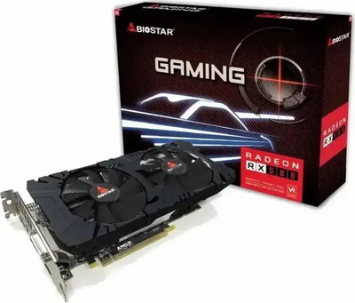 Kartë grafike Biostar VA5815RQ82, Radeon RX 580, 8GB GDDR5, e zezë