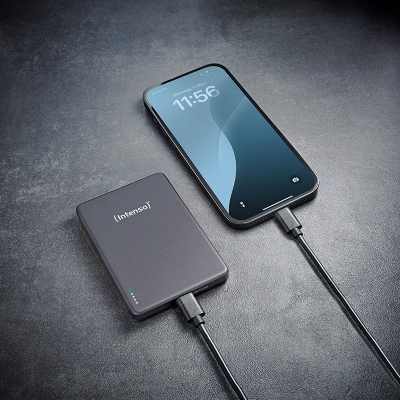 Powerbank Intenso MW10000, 10000mAh, USB C PD 20W, сива