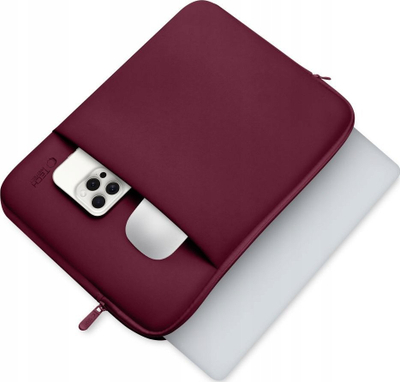 Futrollë laptopi Tech‑Protect Neoprene, 15-16", mulberry