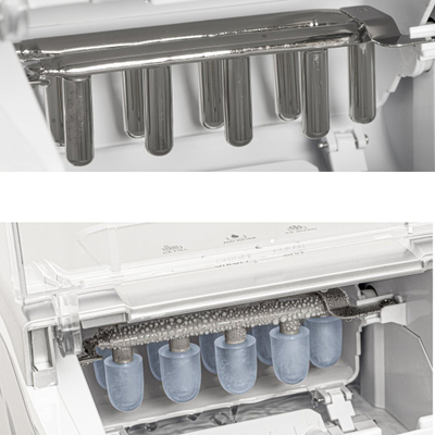 Makineri akulli Home Ice Cube Maker, 12kg 24h, 1.5L, gri