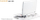 Bazë ftohëse për laptop Cooler Master Choiix Mini Air C-HL03-WP, 7"-12", 2x USB, e bardhë