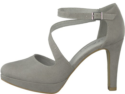 Këpucë S.Oliver Pumps 5-5-24420-32 210, të hirta