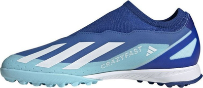 Këpucë futbolli adidas X Crazyfast.3 LL TF M ID9347, pa lidhëse, për tapet sintetik, blu