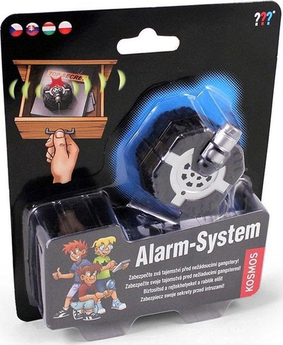 Lodër alarmi Kosmos K3 Alarm-System, set spiunazhi, për fëmijë 8+, e zezë
