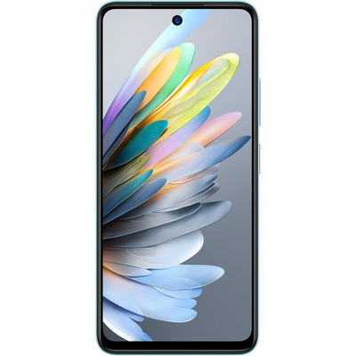 Telefoni ZTE Blade A75, ekran i madh, bateri që mban, jeshil
