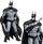 Figurë për koleksion McFarlane Toys DC Multiverse Arkham City Batman Gold Label, 7", bardh e zi