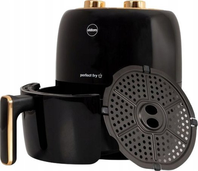 Fritezë me ajër Eldom FR35, 3.5L, 1300W, e zezë