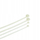 Lidhëse kabllosh OK Cable tie OK-3635B, 3.6×350mm, plastike, e bardhë