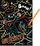 Poster gërvishtës Superhero Scratch off, dekor për mur, shumëngjyrësh
