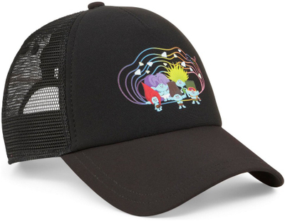 Детска капа Puma X Trolls, мрежеста, црна