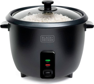 Tenxhere orizi Black+Decker BXRC1800E, 1.8L, 700W, e bardhë