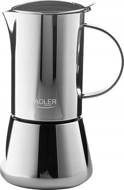 Xhezve elektrike Adler AD 4417, set 2 copë, 620 ml, gri