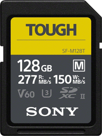 Kartë memorje Sony Tough SF-M128T, SDXC UHS-II, 128GB, klasa 10