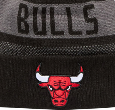 Kapelet New Era Jake Cuff Beanie Chicago Bulls, akrilik, gri