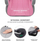 Ndenjëse rritëse makine Kinderkraft I-BOOST, ISOFIX, i-Size R129, rozë