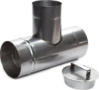 Kapak pastrimi oxhaku WADEX Chimney Cleanout 112130000, hapje rrethore, metal