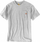 Bluzë Carhartt Workwear K87 Pocket, pambuk, madhësia M, gri e çelët