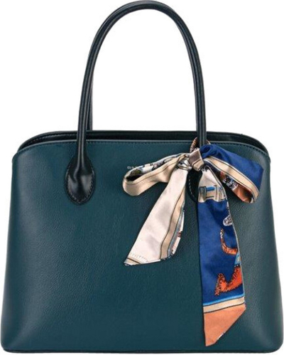 Çantë dore David Jones CM6214Peacock, e kaltër