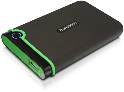 Disk i jashtëm Transcend StoreJet 25M3S, 1TB, i hirtë / gjelbër