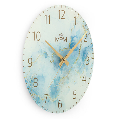 Orë muri MPM Quality Onyx E09.4375, e kaltër
