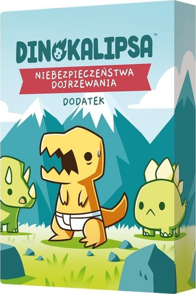 Zgjerim loje Rebel Dinocalypse Dangers of Growing Up, ekspanzion për lojën bazë, me lojë në grup, në shqip