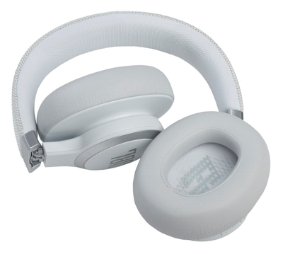 Kufje Bluetooth JBL Live 660 BT, 40mm, me ANC, të bardha