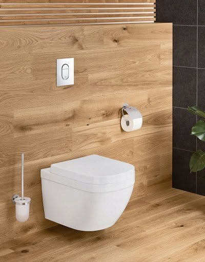 WC e varur GROHE Euro Ceramic 3932800H, 3L, alpine white