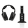 Безжични слушалки Sennheiser RS 195, систем со базна станица, реновирани, црни