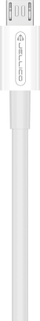 Kabllo karikues JELLICO B1 Micro USB, 3.1A, 1m, e bardhë