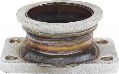 Flanxh turbo TurboWorks T3 në V-Band 2.5", çelik inox