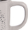 Filxhan qeramike dekor, 300 ml, i bardhë