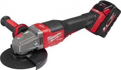 Mulli këndi Milwaukee M18FHSAG125XPDB-552X, 18V, disk 125mm, i kuq
