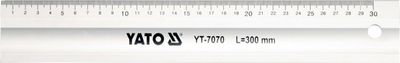 Metër prej alumini Yato YT-7070, 30 cm