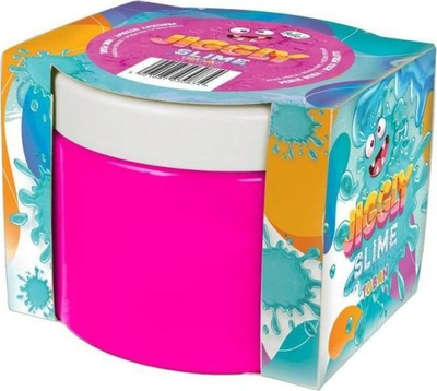 Slime lojë TUBAN Jiggly, 500g, rozë perlat