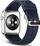 Rrip ore Apple iCarer Vintage, lëkurë natyrale, 38mm, blu e errët