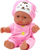 Kukull Baby Doll Leantoys, 21 cm, veshje rozë