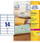 Etiketa transparente Avery Zweckform L7563-25, 99.1x38.1mm, 25 fletë, transparente