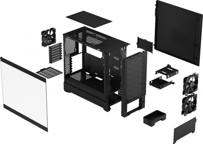 Kasë Fractal Design Pop Air TG, Midi Tower