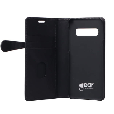 Këllëf telefoni Buffalo Wallet 2in1, Samsung Galaxy S10 Plus, lëkurë, i zi