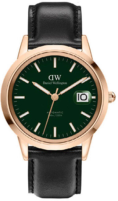 Orë dore Daniel Wellington Iconic Sheffield Automatic, unisex, e zezë