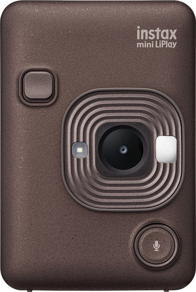 Фотоапарат Fujifilm Instax LiPlay, хибриден со моментално печатење, екран 2.7\", бронзен