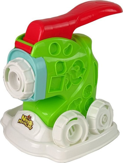 Set plasteline Leantoys Play Dough With Pasta Making Machine, makinë makarona, shumëngjyrësh