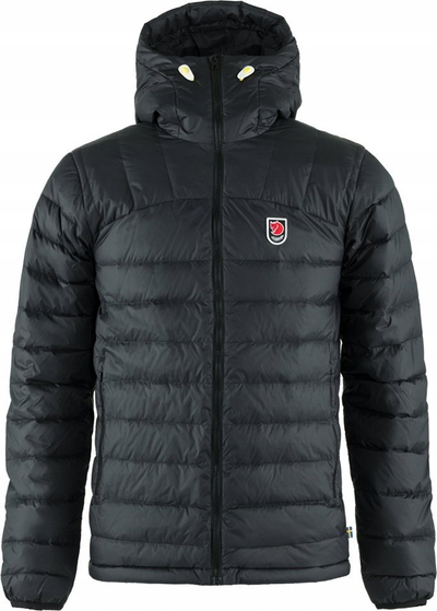 Xhaketë dimërore Fjällräven Expedition Pack Down Hoodie M, pupla, me kapuç, e zezë