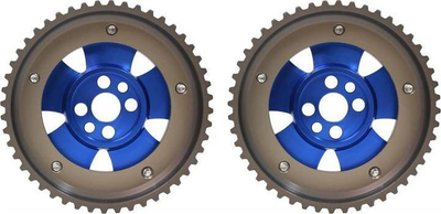 Rrotulla kohe të rregullueshme Blox Racing, për Nissan 200SX RB20 RB25 RB26, set 2 copë, blu